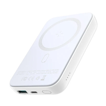 JOYROOM JR-W020 20W Mini Magnetic 10000mAh Wireless Powerbank – White